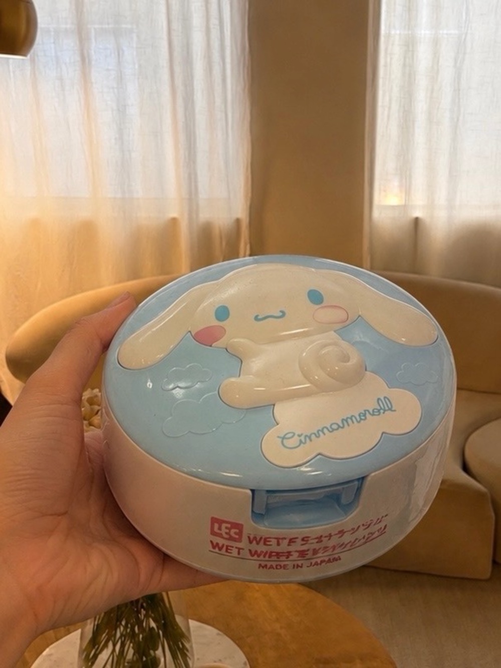Cinnamaroll Wet Wipes Dispenser